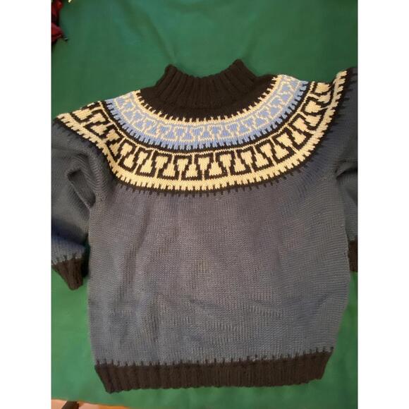 Vintage Wool Ski Sweater Mens Medium Excellent Condition No Tags - Picture 1 of 12